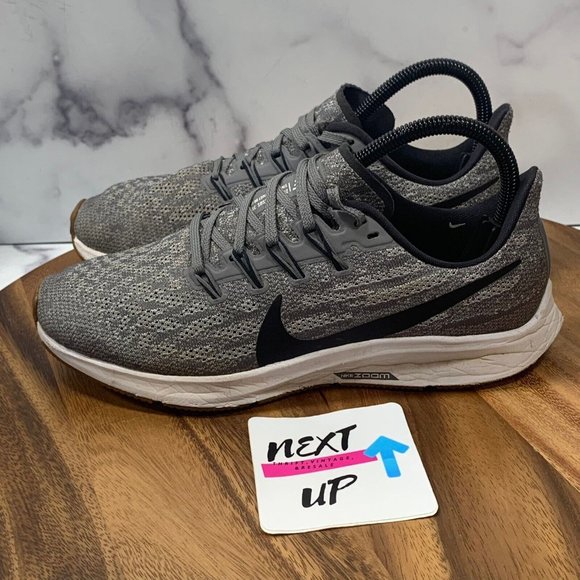 Nike Shoes - Nike Womens Air Zoom Pegasus 36 Gray Flywire Athletic Running Shoes Size US 8